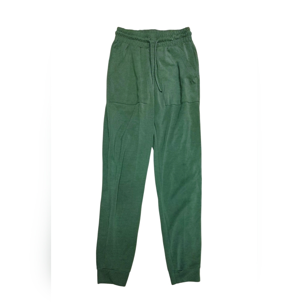 Happily Grey Women's Green High Waisted Stretchy Athletic Sweatpants Joggers, XS